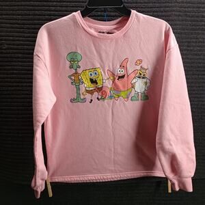 Nickelodeon SpongeBob Square Pants and Friends Sweatshirt Pink